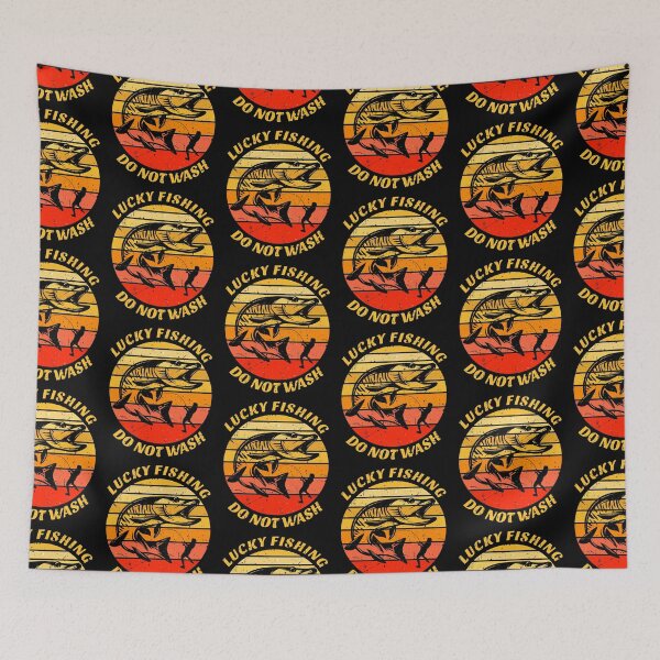 Item preview, Lucky Fishing Do Not Wash designed and sold by SUNarea.