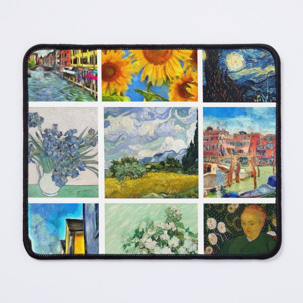 Item preview, van gogh artwork collage designed and sold by artbyrosse.