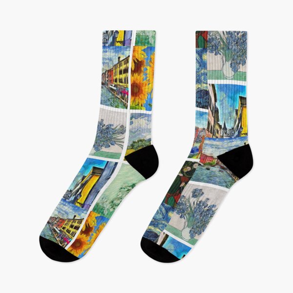 Item preview, van gogh artwork collage designed and sold by artbyrosse.