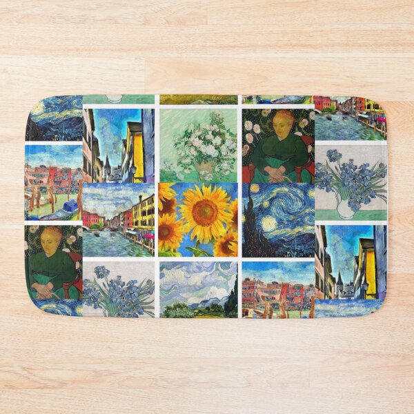 Item preview, van gogh artwork collage designed and sold by artbyrosse.
