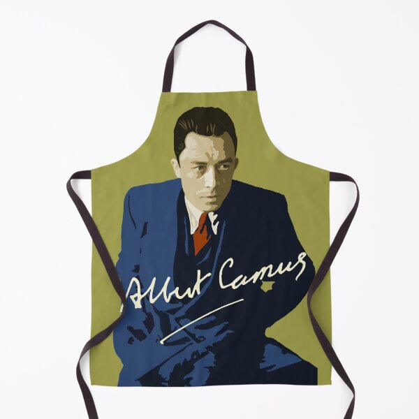 Aperçu de l'œuvre Albert Camus 2 (Jaune) créée et vendue par SUCHDESIGN.