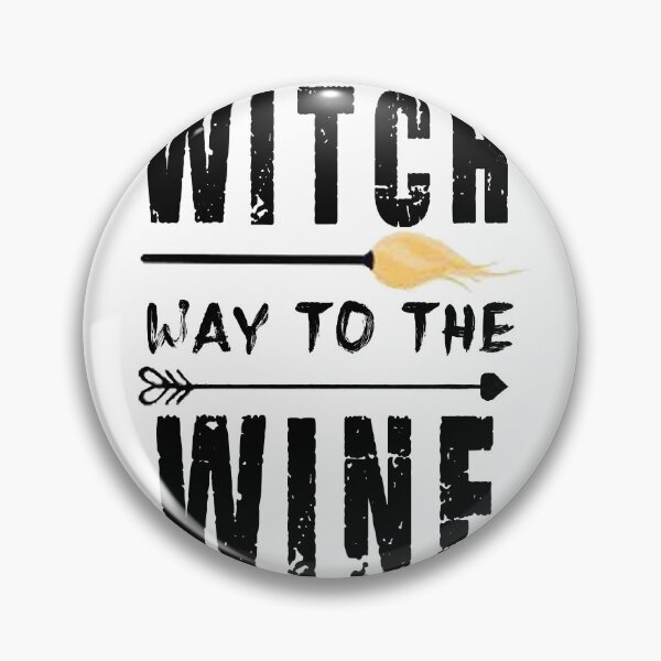 Item preview, Witch Way To The Wine  For Halloween Party, Halloween Gift For Friend, Funny designed and sold by Simoel12.