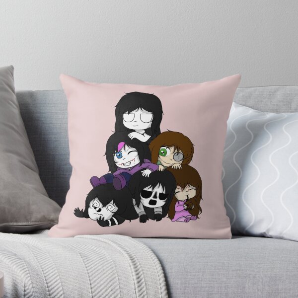 SALLY (CREEPYPASTA) Throw Pillow for Sale by Skayda