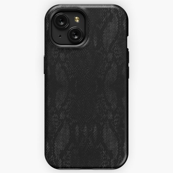 BLACK SNAKESKIN REAL LEATHER IPHONE 11 PHONE CASE – Kc & Co