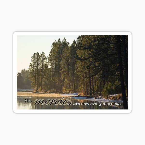 His Mercies Sticker