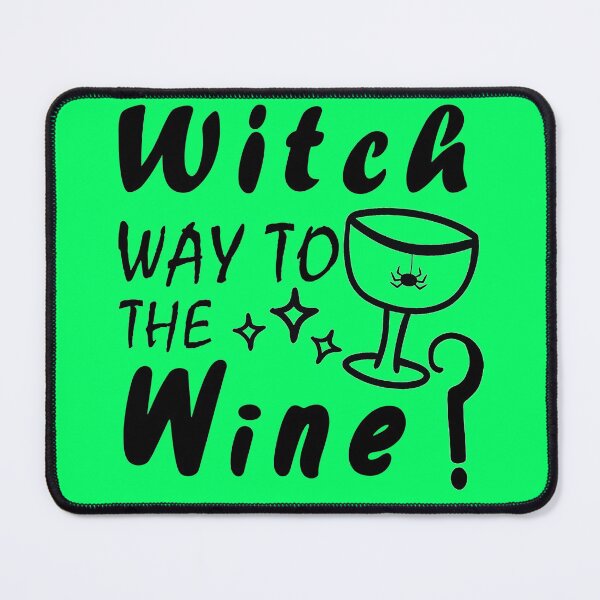 Item preview, Witch Way To The Wine For Halloween Party, Halloween Gift For Friend, Funny designed and sold by Simoel12.