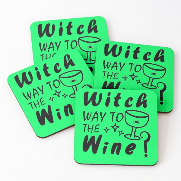 Item preview, Witch Way To The Wine  For Halloween Party, Halloween Gift For Friend, Funny designed and sold by Simoel12.
