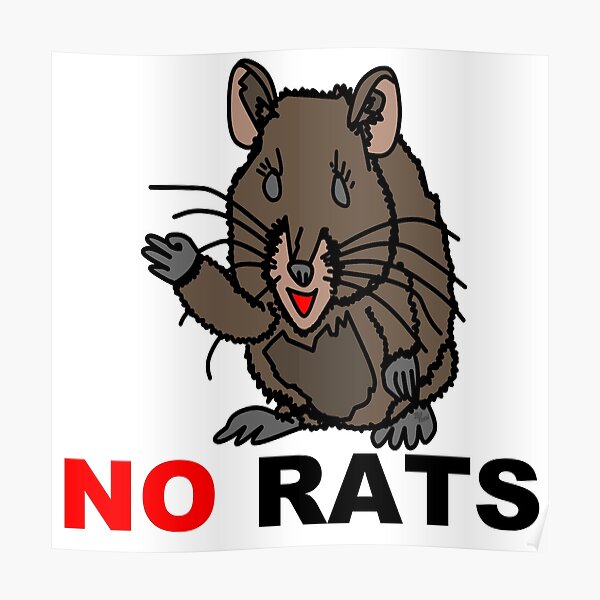 No Rats Allowed (Toon Land) Poster