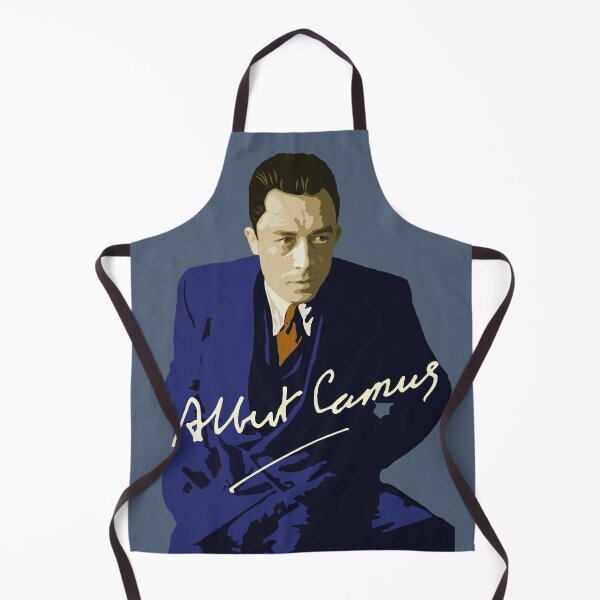 Aperçu de l'œuvre Albert Camus 2 (Bleu) créée et vendue par SUCHDESIGN.