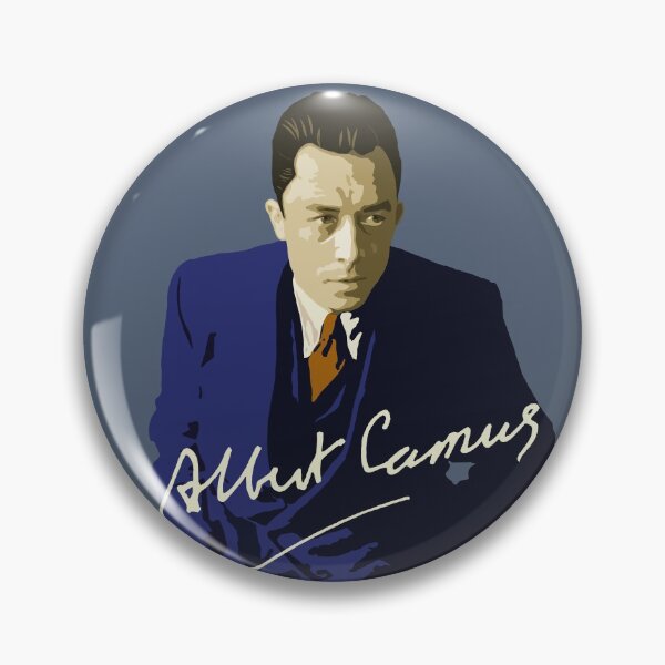 Item preview, Albert Camus 2 (Blue) designed and sold by SUCHDESIGN.