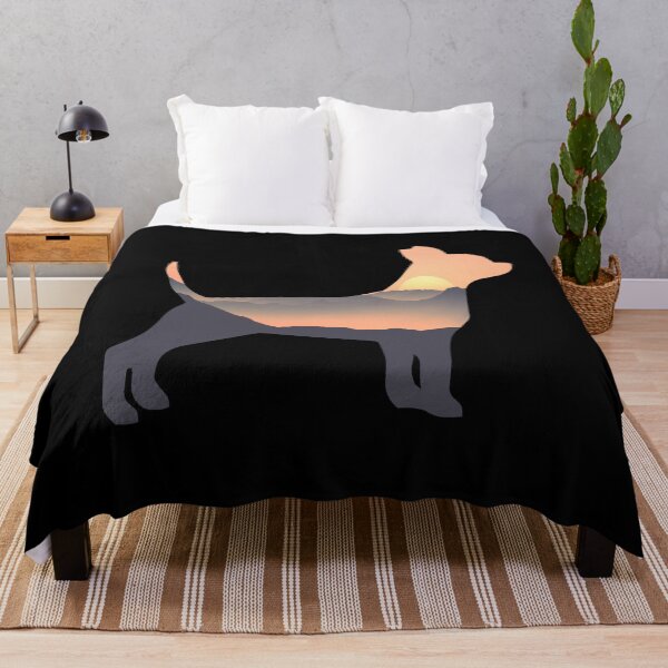 Item preview, Chihuahua Dog Silhouette Sun Mountain Gift designed and sold by alaechamlal.