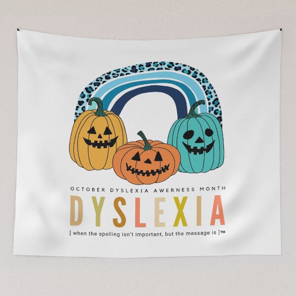 Item preview, Dyslexia, October dyslexia awareness month designed and sold by Lillieoandco.