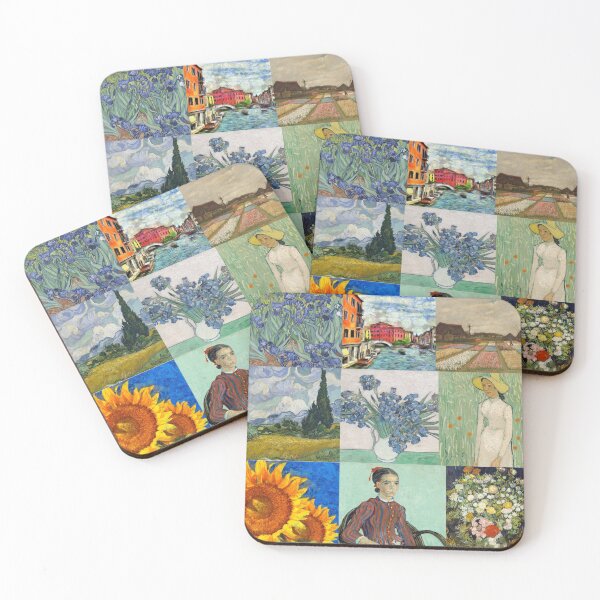 Artikelvorschau, Van Gogh-Kunstcollage entworfen und verkauft von artbyrosse.