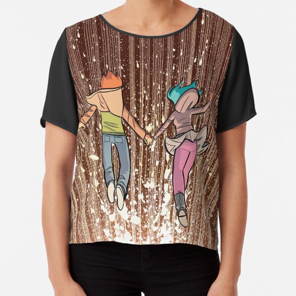 Ramona and Scott to the end Chiffon Top