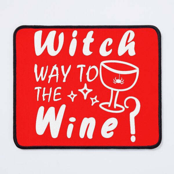 Item preview, Witch Way To The Wine For Halloween Party, Halloween Gift For Friend, Funny designed and sold by Simoel12.