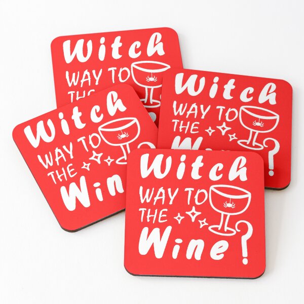 Item preview, Witch Way To The Wine  For Halloween Party, Halloween Gift For Friend, Funny designed and sold by Simoel12.