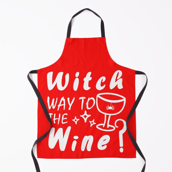 Item preview, Witch Way To The Wine For Halloween Party, Halloween Gift For Friend, Funny designed and sold by Simoel12.