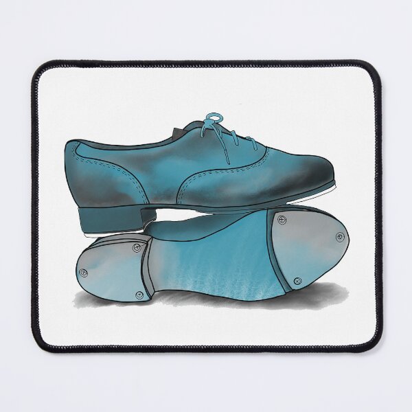 Item preview, Teal Tap Dance Shoes Stacked designed and sold by Tara Barnaba.