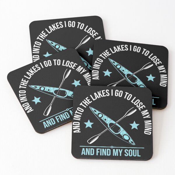 Item preview, I find my soul kayaking kayak water sports saying design designed and sold by brunsch-print.