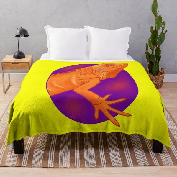 Item preview, Iguana Love You Forever (Flame on Purple) designed and sold by RJKpoyp.