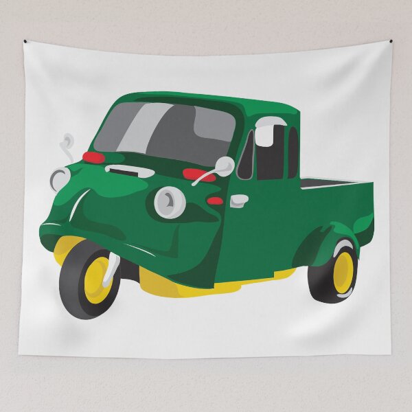 Item preview, Taxi Tuk Tuk Thailand vintage retro classic, frog taxi car 5 designed and sold by BlareBlare.
