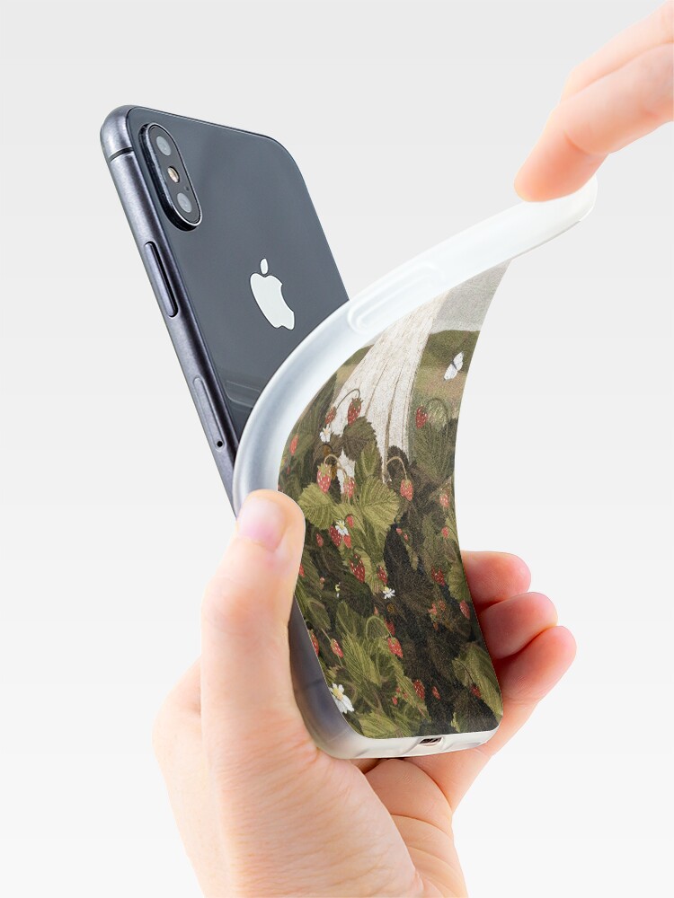 Alternate view of Strawberry Fields iPhone Case