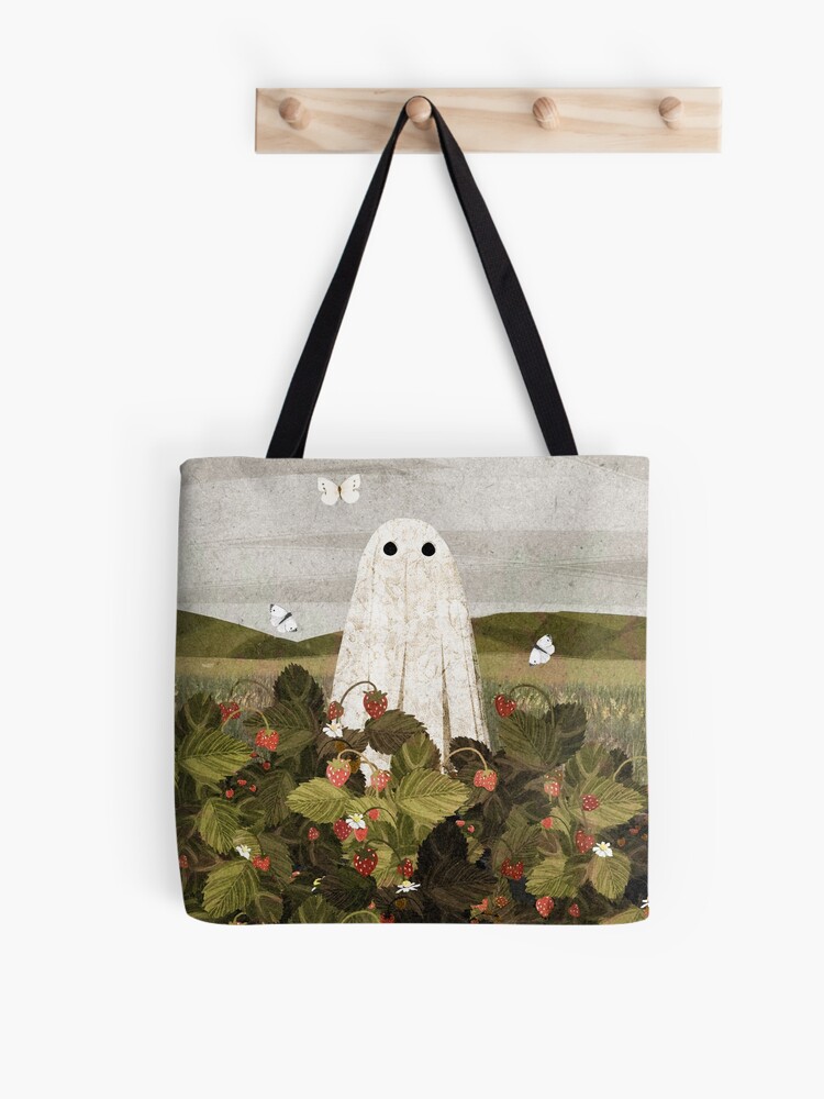 Thumbnail 1 of 2, Tote Bag, Strawberry Fields designed and sold by katherineblower.