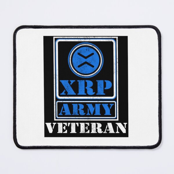 Item preview, Ripple XRP Veteran Funny Army Logo Cap designed and sold by TShirtGoneWild.
