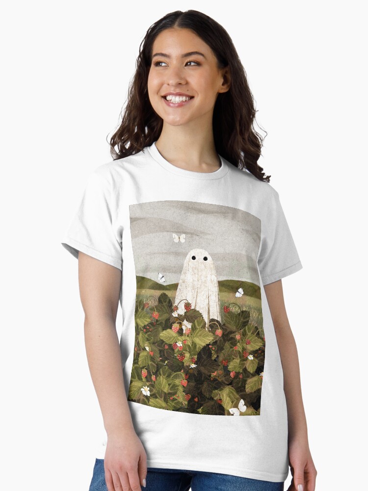 Thumbnail 2 of 7, Classic T-Shirt, Strawberry Fields designed and sold by katherineblower.