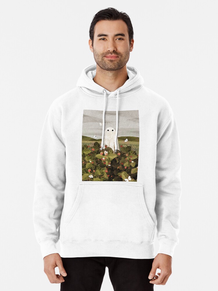 Thumbnail 1 of 5, Pullover Hoodie, Strawberry Fields designed and sold by katherineblower.