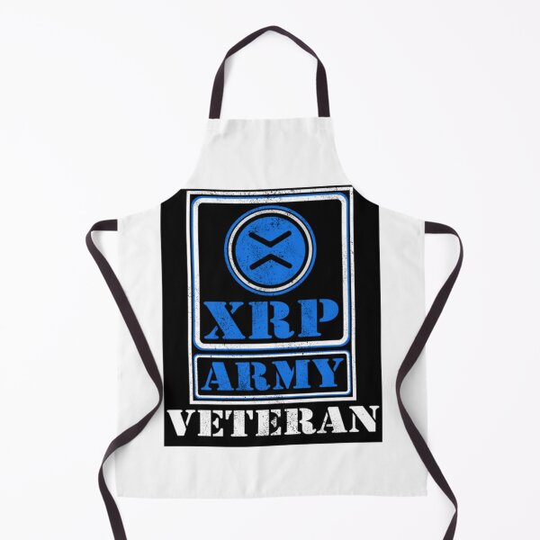 Item preview, Ripple XRP Veteran Funny Army Logo Cap designed and sold by TShirtGoneWild.