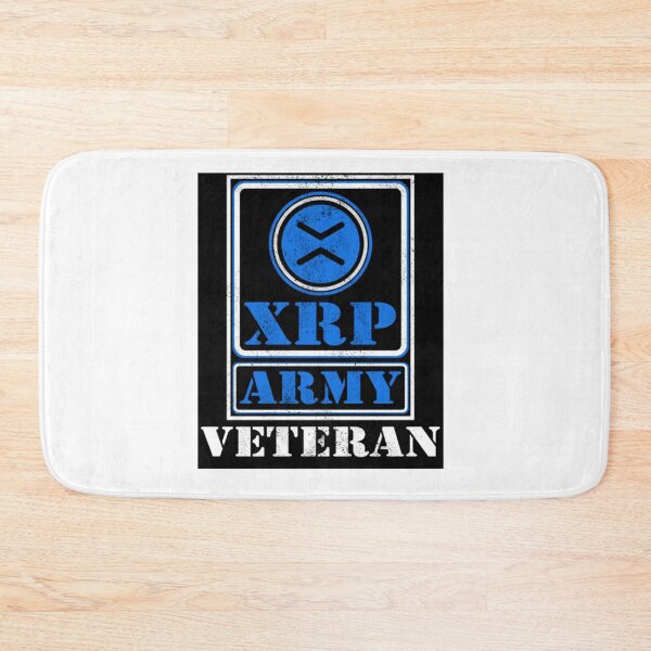 Item preview, Ripple XRP Veteran Funny Army Logo Cap designed and sold by TShirtGoneWild.