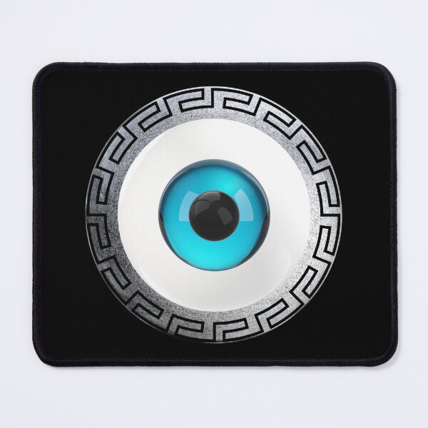 Item preview, Mati Evil Eye White Marble Yiorgos Collection designed and sold by Yiorgos Designs.