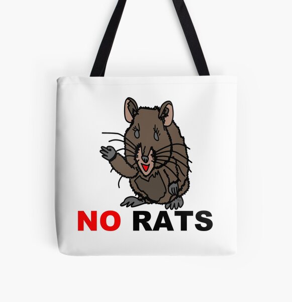 No Rats Allowed (Toon Land) All Over Print Tote Bag