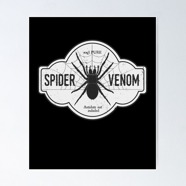 Item preview, Spider Venom B&W designed and sold by Janddrawn.