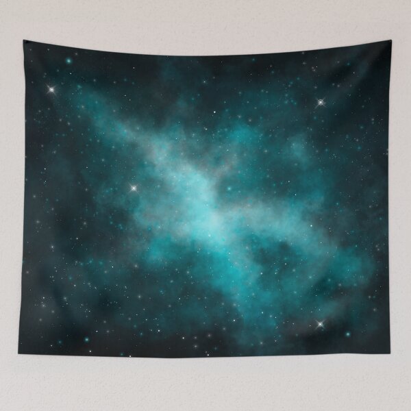 Item preview, Teal Galaxy 2 designed and sold by BittyKittyNeko.