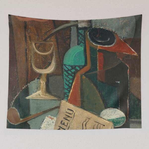 Item preview, Louis Marcoussis "Nature Morte Au Menu Et Au Siphon" designed and sold by sunny-007.