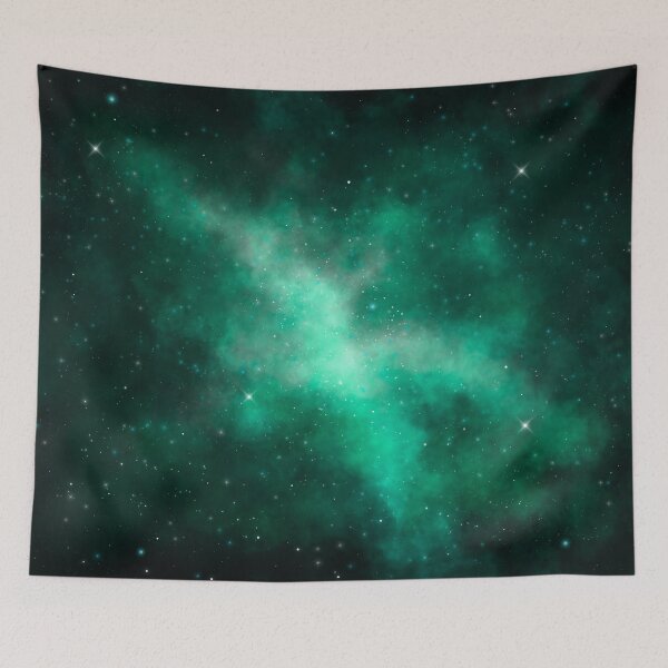 Item preview, Green Galaxy  designed and sold by BittyKittyNeko.