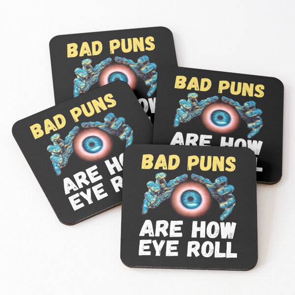 Item preview, Funny Creepy Bad Puns Are How I Roll  designed and sold by RGRamsey.