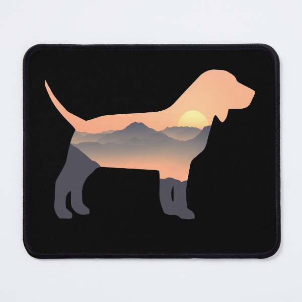 Item preview, Beagle Dog Silhouette Sun Mountain Gift designed and sold by alaechamlal.