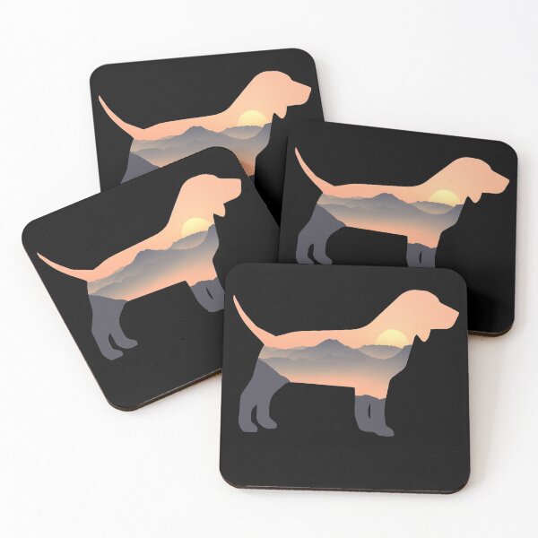 Item preview, Beagle Dog Silhouette Sun Mountain Gift designed and sold by alaechamlal.