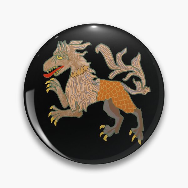 Item preview, Cool Medieval Dragon in Beige designed and sold by Paxbear Tees.