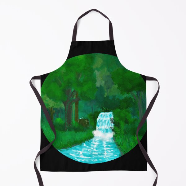 Item preview, Forest Waterfall designed and sold by BittyKittyNeko.