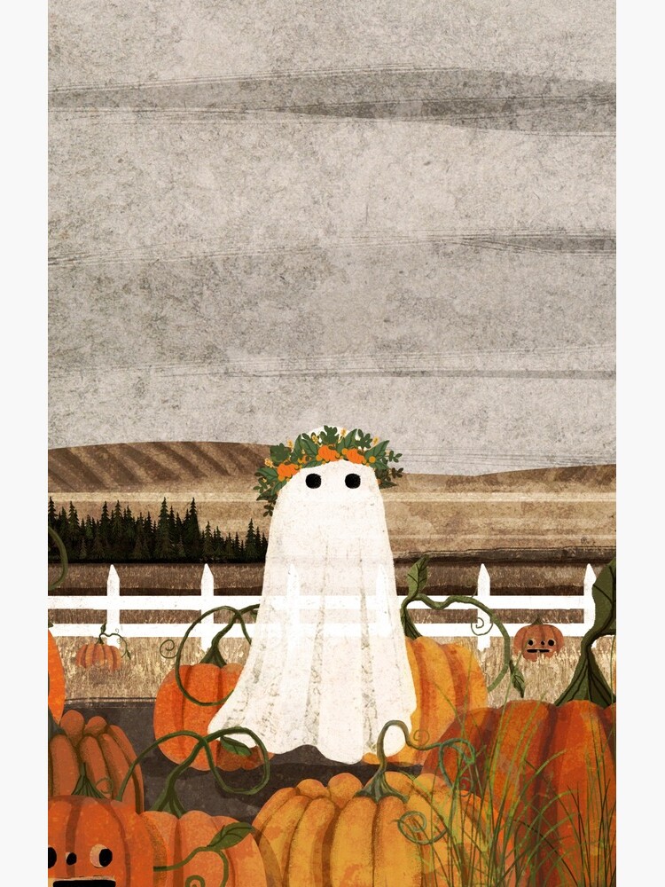 There's a Ghost in the Pumpkins Patch Again... by katherineblower