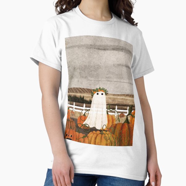 Item preview, There's a Ghost in the Pumpkins Patch Again... designed and sold by katherineblower.