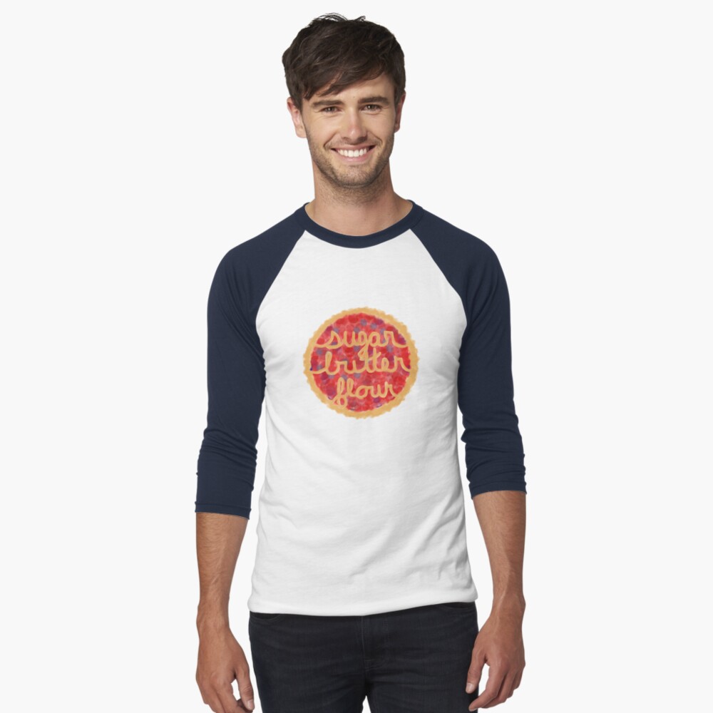 Item preview, Baseball ¾ Sleeve T-Shirt designed and sold by withrow.
