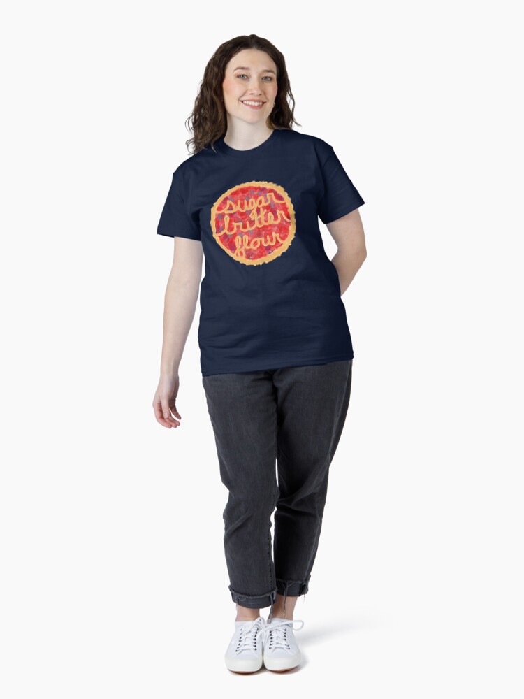 Thumbnail 4 of 7, Classic T-Shirt, Sugar, Butter, Flour Pie designed and sold by withrow.