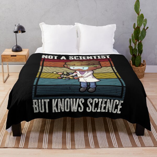 Item preview, Not a scientist, but knows science, funny Scientist design gift idea designed and sold by AS-Shirts.