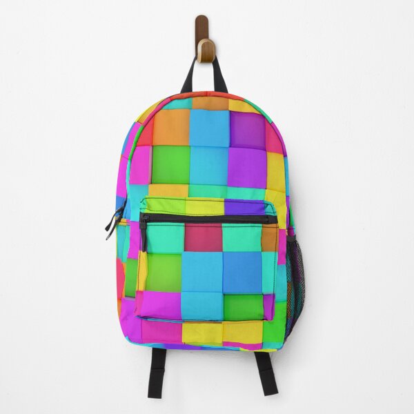 Item preview, Colorful spectrum rainbow cubes geometrical background designed and sold by UDDesign.