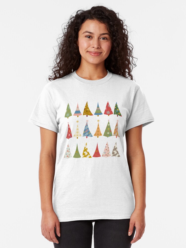 Alternate view of Christmas Trees Classic T-Shirt